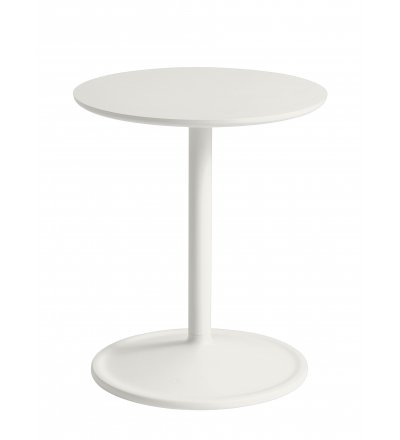 Stolik Soft Side Table - Ø41 cm H48 cm, off-white