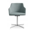 Krzesło tapicerowane SM55 Skovby- różne tkaniny, 2 kolory podstawy