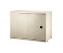 Szafka modułowa z drzwiami String Furniture- system String®, rozm. 58/42/30, różne kolory