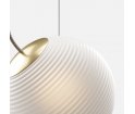 Lampa Bright Ripple Nordic Tales - mosiądz + przewód crema