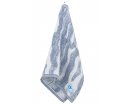 Lniany ręcznik AALLONMURTAJA Lapuan Kankurit -  48 x 70 cm, biało-niebieski