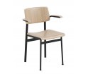 Krzesło Loft Chair w. Armrest Muuto - różne kolory, z podłokietnikami