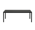 Stół WORKSHOP MUUTO - 200x92 cm, black linoleum/black