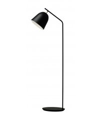 Lampa podłogowa CACHÉ LE KLINT - czarna, plisowany spód klosza
