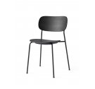 Krzesło Co Dining Menu - wersja czarny dąb/ czarny stelaż, bez podłokietników