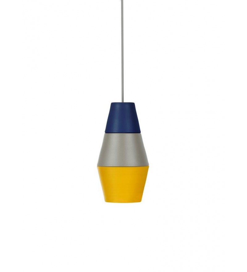 Lampa NIGHTY NIGHT kolekcja ILI ILI - niebiesko-szaro-żółta