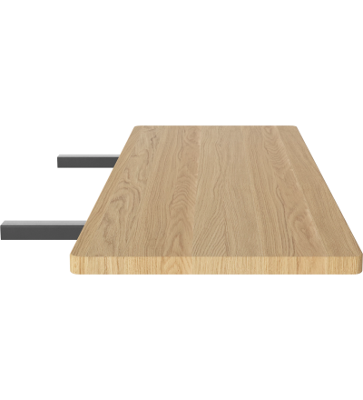 Płyta rozszerzająca Graceful Dining table extension leaf Bolia - zestaw 2 szt. 95 x 50 cm, grubość 3 cm, olejowana dębina