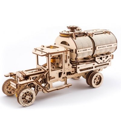 Cysterna UGEARS - drewniany model mechaniczny, do składania