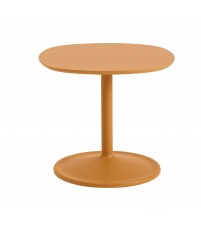 Stolik Soft Side Table - 45x45 cm H40 cm, pomarańczowy