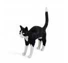 Lampa bezprzewodowa Jobby The Cat Seletti - czarno-biała