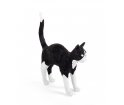 Lampa bezprzewodowa Jobby The Cat Seletti - czarno-biała