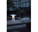 Lampa bezprzewodowa Ara To-Go Nordlux - stołowa, białą, na zewnątrz
