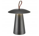 Lampa bezprzewodowa Ara To-Go Nordlux - stołowa, czarna, na zewnątrz