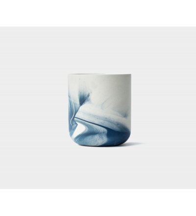 Kubek ceramiczny bez ucha Baltica Hadaki - 280 ml, niebieski