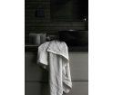 Lniany ręcznik kąpielowy USVA Lapuan Kankurit -  95 x 180 cm, lniano-biały