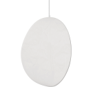 Lampa wisząca Lunaria Bolia - H51,5cm, biała