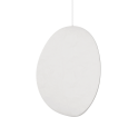 Lampa wisząca Lunaria Bolia - H92,5cm, biała
