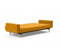 OUTLET Sofa z funkcją spania Splitback Styletto Innovation Living - tkanina Dessin 507 Elegance, Burned curry