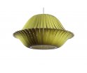 Lampa wisząca TANGO 100/53P green - średnica 100 cm, zielony fornir tulipanowca