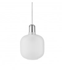 Lampa AMP Normann Copenhagen - biała/matowa, wysokość 17 cm