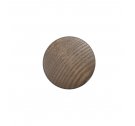 Wieszak DOTS XS Muuto 6,5 cm - ciemnobrązowa bejca, drewniany