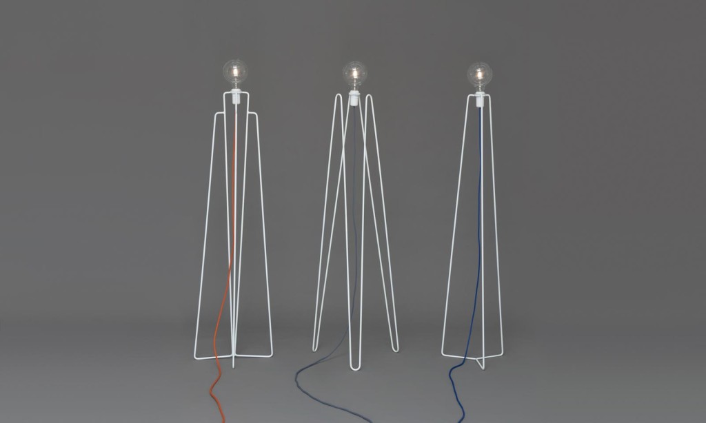 W bieli, lampy Model, Grupa Products, Pufa Design
