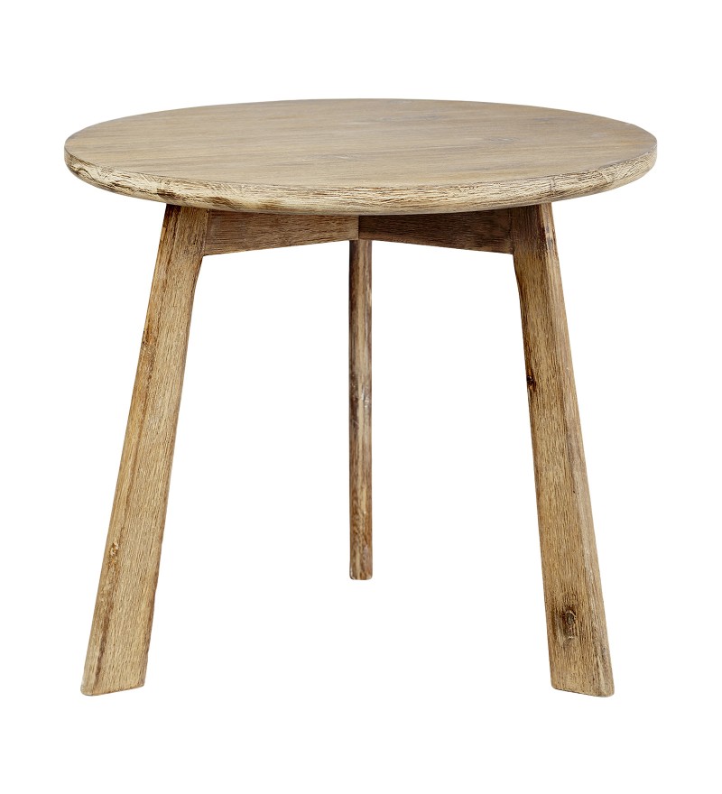Stolik z drewna akacjowego A'peze, Pufa Design