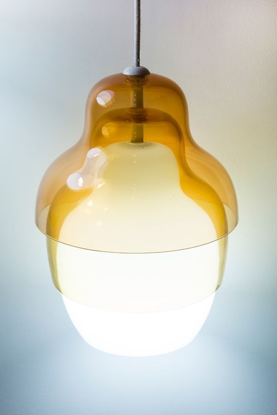 Lampa Matrioshka w kolorze żółtym, Innermost, Pufa Design